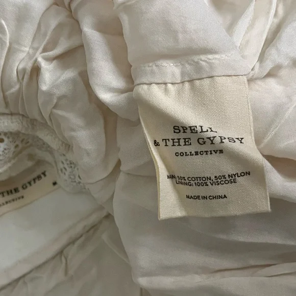 Spell & The Gypsy Collective: Dawn Lace Mini Playdress Size M - Picture 8 of 10